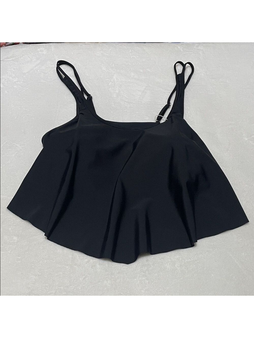 I2CRAZY WOMEN’S BLACK SWIM TOP  SZ X-LARGE